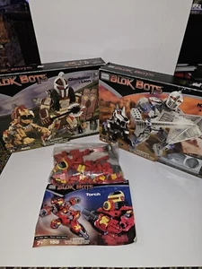 Mega Bloks Blok Bots Lot Of 3 Sets Incomplete AS IS - Picture 1 of 11