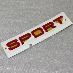 2013 Range Rover Sport Limited Edition Tailgate Red Letter Badge Emblem Genuine - Picture 1 of 1
