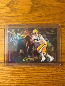 2025 Luminance Will Campbell Rookie "Púrpura" #ed: 16/249 LSU/N.E. PATRIOTAS - Imagen 1 de 2