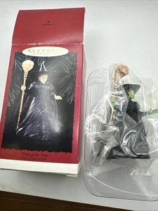 Hallmark Mago di Oz ricordo ornamento strega malvagia del West Natale 1996 - Foto 1 di 12