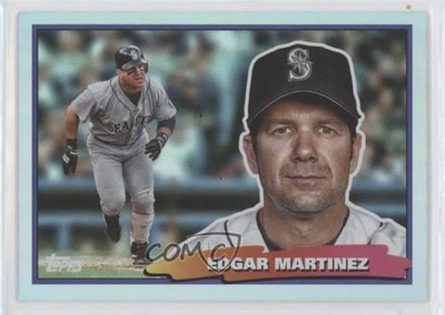 2022 Topps Archives 1988 Topps Big Foil Sky Blue Edgar Martinez #88BF-32 HOF - Image 1 of 2