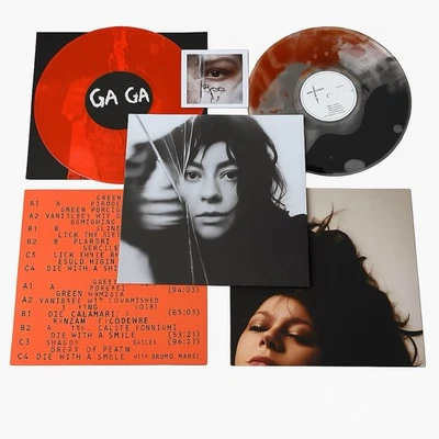 Lady Gaga - Mayhem - Liquid Filled Etched Vinyl 2025 Blood Records Bad World New - Image 1 of 3