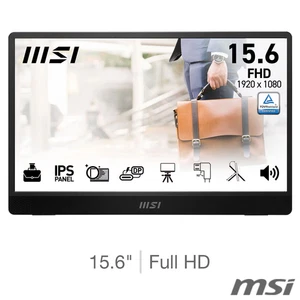 MSI MP161 E2 Full HD 60Hz IPS 15.6 Inch Portable Monitor, 9S6-3PB70H-028 - Photo 1/12