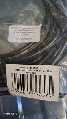 Verlängerung 10m neu für FP-1 Foot-Switch - Bild 1 von 4