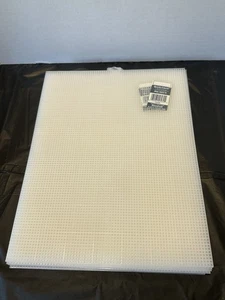 Lot of 18  Plastic Canvas 7 Mesh 10.5 x 13.5 Clear - Picture 1 of 3