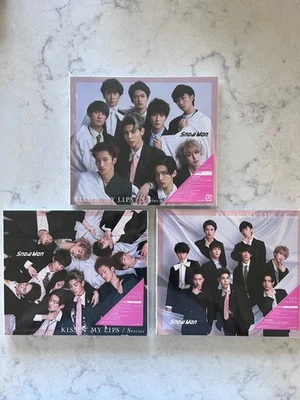 Snow Man KISSIN’ MY LIPS CD Single 3 Version Set (A / B / Regular) NEW USA Only Foto 1 de 4