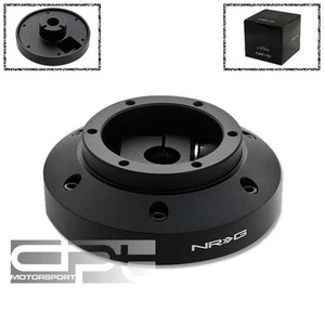 NRG STEERING WHEEL 6-HOLE ALUMINUM BALL BEARING RACE SHORT HUB ADAPTER SRK-101H - Picture 1 of 1