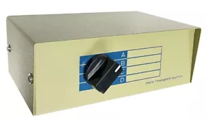 2-Port Composite BNC Video Routing Switcher For CCTV Cam - Picture 1 of 4
