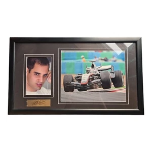 Juan Pablo Montoya handsigniertes gerahmtes Foto Display Formel 1 Autogramm Mercedes - Bild 1 von 6