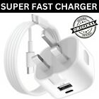 For iPhone 14 13 12 11 Pro XR XS Fast Charging 20W USB-C PD Plug Charger Cable