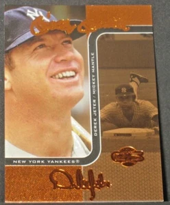 Mickey Mantle Derek Jeter 2006 Topps Co Signers Changing Faces (70/150) Yankees - Picture 1 of 2