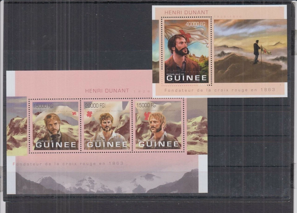 Y906. Guinea - MNH - Famous people - Red cross Foto 1 de 1