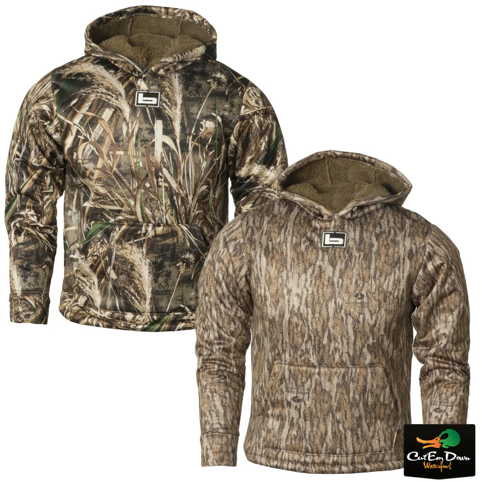 NEW BANDED GEAR YOUTH ATCHAFALAYA PULLOVER - CAMO HOODIE  - B3010005 - - Image 1 of 1