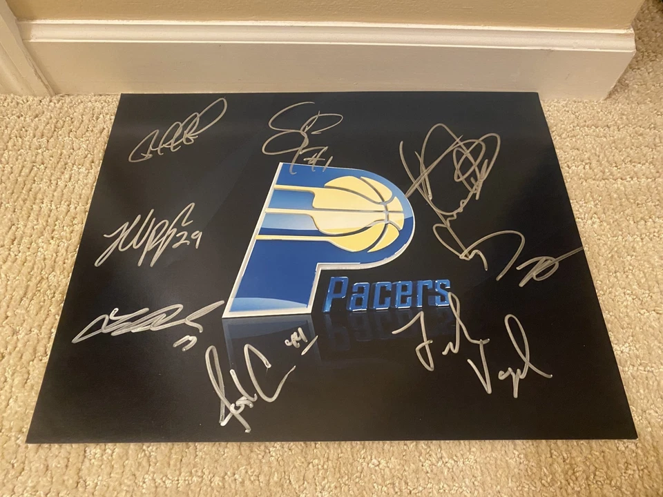 2011 Оклахома-Сити гром команды подписанный 11 x 14 фото Скотт Брукс, Реджи Джексон - Изображение 1 из 1