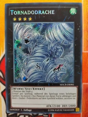 TORNADODRACHE - MACR-DE081 - Secret Rare / 1. Auflage Near Mint XYZ 4⭐ - Bild 1 von 2
