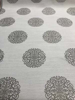 Moda Celtic Knot Silver Crown Jacquard Fabric by the yard - Image 1 of 4