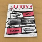 Lutty?s Chevy Warehouse Price And Parts Catalog Guide - Catalog #35, Nova Camaro