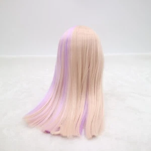 Muñeca Takara 12" Neo Blythe RBL mezcla púrpura cabello rosa cuero cabelludo y pelucas solo cúpula #T032 - Imagen 1 de 2