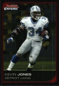 2006 Bowman Chrome Kevin Jones #131 Detroit Lions - Picture 1 of 2