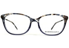 BCBGMAXAZRIA Eyeglasses Frames ROWAN BLUE BROWN FADE Marble Cat Eye 54-16-135