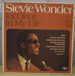 LP : STEVIE WONDER - FOR ONCE IN MY LIFE - Foto 1 di 4