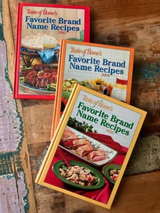 Taste of Home's Favorite Brand Name Recipes - 3 Hardcover Cookbooks - 2003-2005 - Picture 1 of 4
