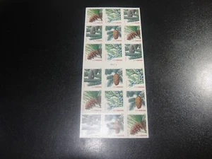 USA 2010 Sc#4482-85 Pondersoa Pine FOREVER Stamp ATM Booklet Pane of 18 MNH XF - Picture 1 of 2