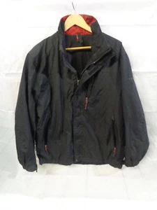 / Hawke & Co Men's Full Zip Black Jacket Size M Medium - Picture 1 of 10
