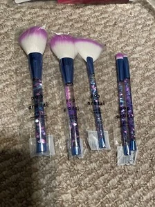 Pop-arazzi Glitter Contour, Eye, & Fan Makeup Brushes New! - Picture 1 of 3