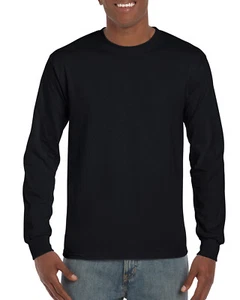 Gildan Mens Hammer Long Sleeve T-Shirt - Picture 1 of 11
