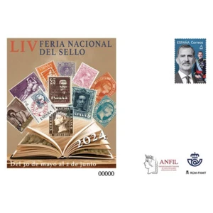 ESPAÑA Sobre Enteros Postales Nº 160 FERIA NACIONAL DEL SELLO 2024 - Imagen 1 de 1