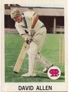1965 Scanlens Cricket (37) David ALLEN England - Picture 1 of 2