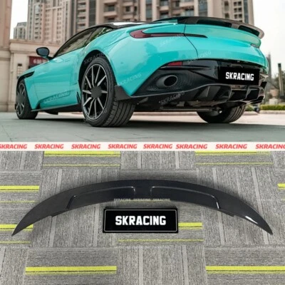 Dry /Forged/Carbon Fiber Rear Trunk Lid Spoiler Wing Fit Aston Martin DB11 17-23 - Image 1 of 4