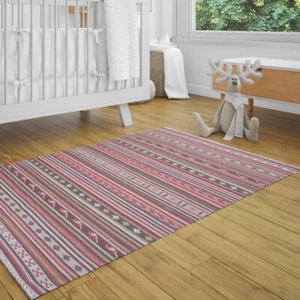 Modern Rug Area Cotton Wool Rugs Carpet Handmade Rectangle Floor Rugs 270x180 cm - Picture 1 of 10