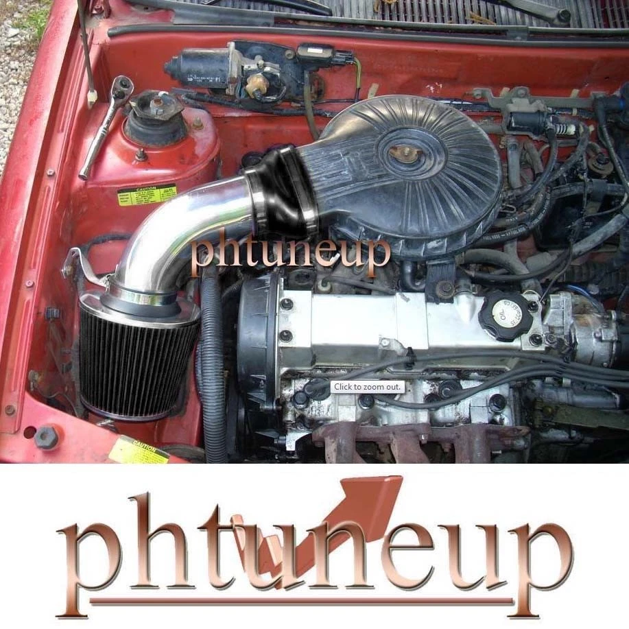 KIT DE ADMISIÓN DE AIRE NEGRO CHEVY GEO METRO 1.0 1.0L 1.3 1.3L LSi XFi 1991-1997 Foto 1 de 1