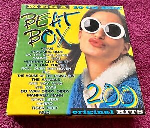 Various - Mega Beat Box (200 Original Hits) , 10 CDs !! , 1997 , Zustand: gut