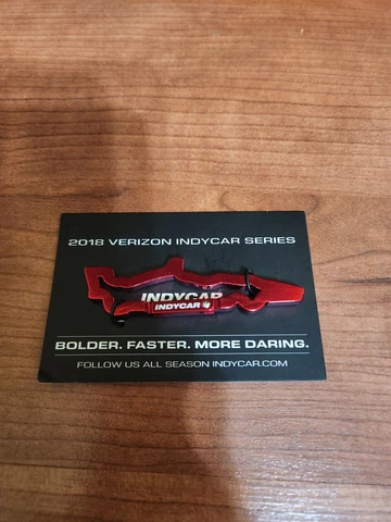 Indycar Metal Keychain Indy 500 Cover