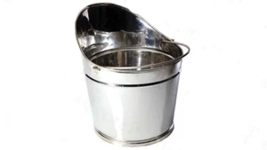 SECCHIO 20 Litri in ACCIAIO INOX misurazione OLIO LATTE LIQUIDI ALIMENTARI - Imagen 1 de 2