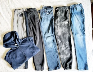 Lot Of 6pc Boys Pants Hoodie Athletic Casual Size 13 Zara, H&M, Abercrombie&Fitc - Picture 1 of 10