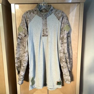 USMC Desert Marpat Frog Combat Shirt Med - Regular CRYE PRECISION - Picture 1 of 6