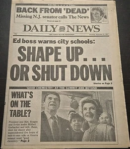 Daily News Thursday, November 21, 1985 NYC Schools Don Mattingly Yankees MVP - Picture 1 of 2