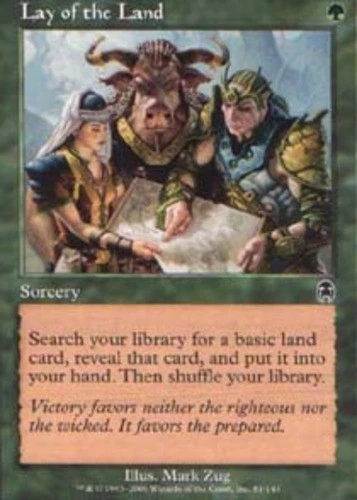 Lay of the Land - Apocalypse #81/143 MTG Magic The Gathering - Image 1 of 1