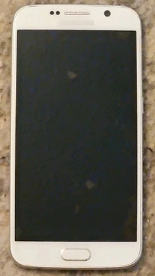 Teléfono Celular Samsung Galaxy S6, Blanco Perla Para Repuestos O Reparación  Foto 1 de 4