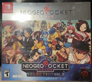 NeoGeo Pocket Color Selection Vol 2 Collectors Edition - Nintendo Switch - Picture 1 of 2
