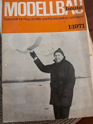 Zeitschrift Modellbau heute Vintage Jahr 1971 Ausgabe 5/1971 fehlt - Bild 1 von 4