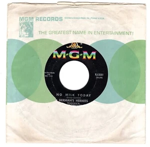 Herman's Hermits-There's a Kind Of Hush/No Milk Today (VG+) - Bild 1 von 1