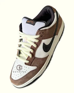 LEICHTE CREMEDICKE 10 MM OVALE SCHNÜRSENKEL NIKE SB DUNK ERSATZ SCHNÜRSENKEL SNEAKER AJ1 - Bild 1 von 42