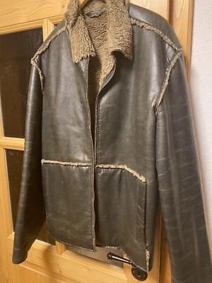 Winterjacke, Gr 54, Fellkragen u  FutterPilotenoptik, warm ,  v Springfield, - Bild 1 von 4