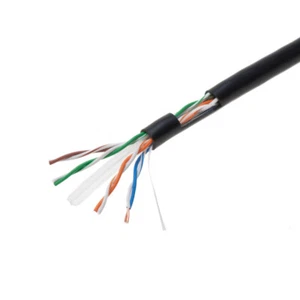 Cat6 Direct Burial UTP 1000ft Bulk 23AWG solides blankes Kupfer Ethernet Kabel NEU - Bild 1 von 2