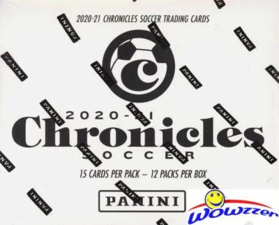2020/21 Panini Chronicles Soccer Jumbo Fat CELLO FACTORY SEALED Box-180 Cards! - Image 1 of 2